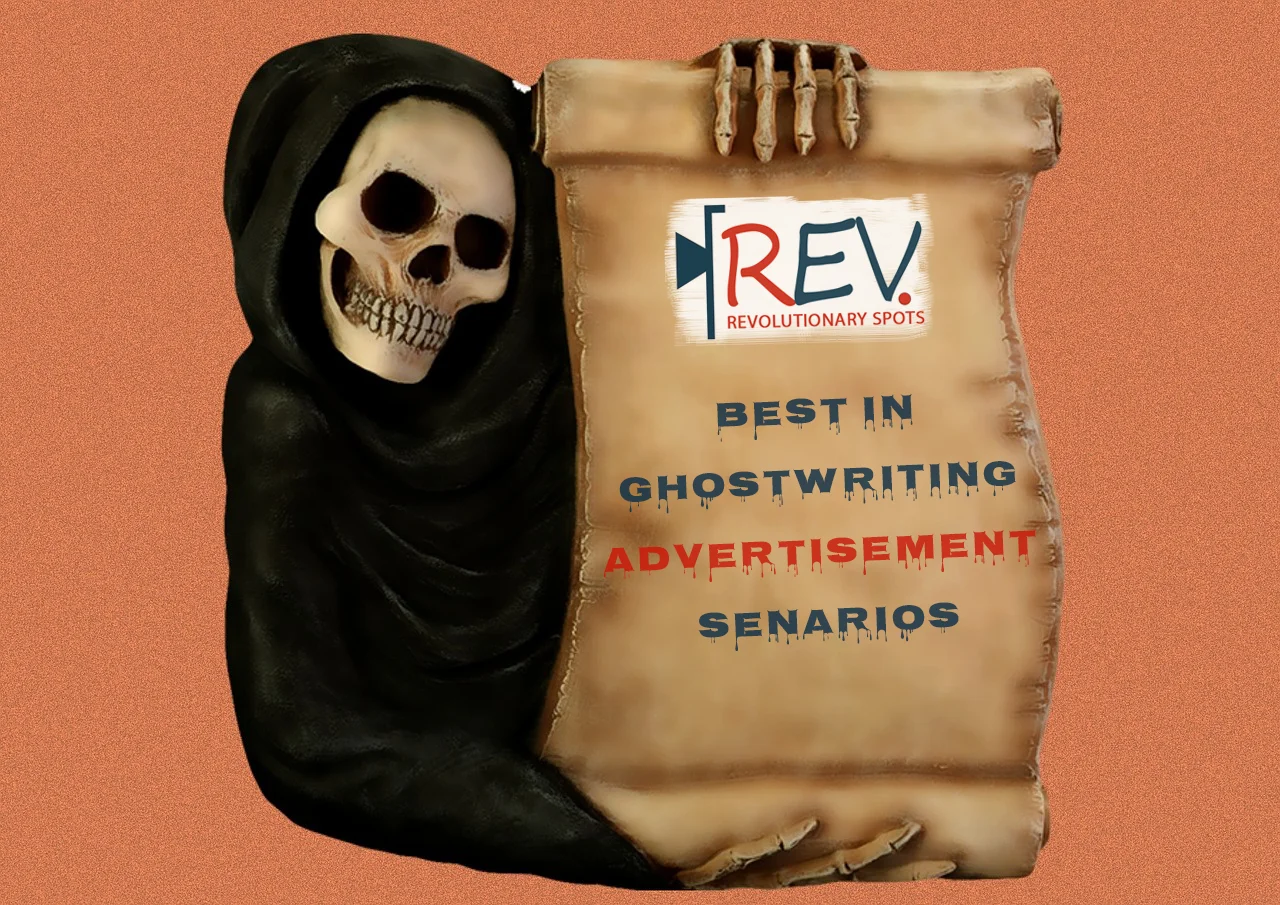 Ghost Writing Revolutionary Spots